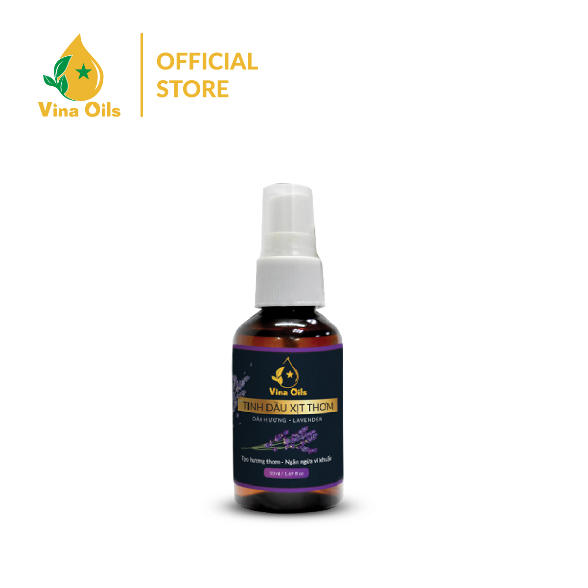 Tinh dầu Xịt thơm Oải Hương 5ml (1 thùng)